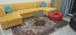 U shape sofa set 7 seater