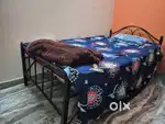 Foldable Cot with mattress for sale