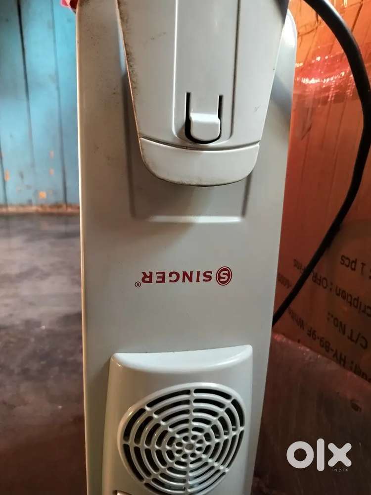 Singer heater ,3 years old
