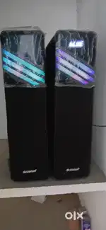 Calirion duble tower speaker with dual 8 inch subwoofer
