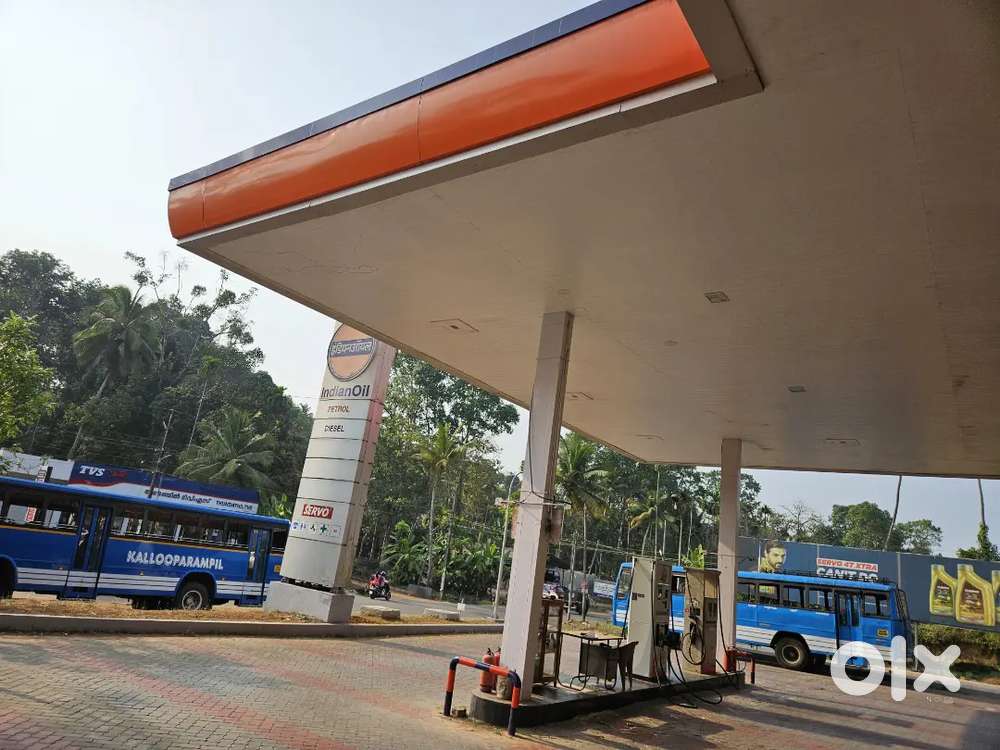 Running petrol pump for lease near Angamaly asking 60 lak deposit only