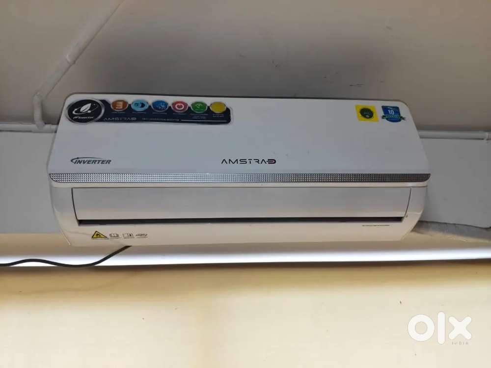 Amstrad AC + V-Guard Stabilizer + 3 Warm Lights Combo