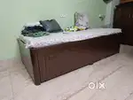 Single bed with mattress