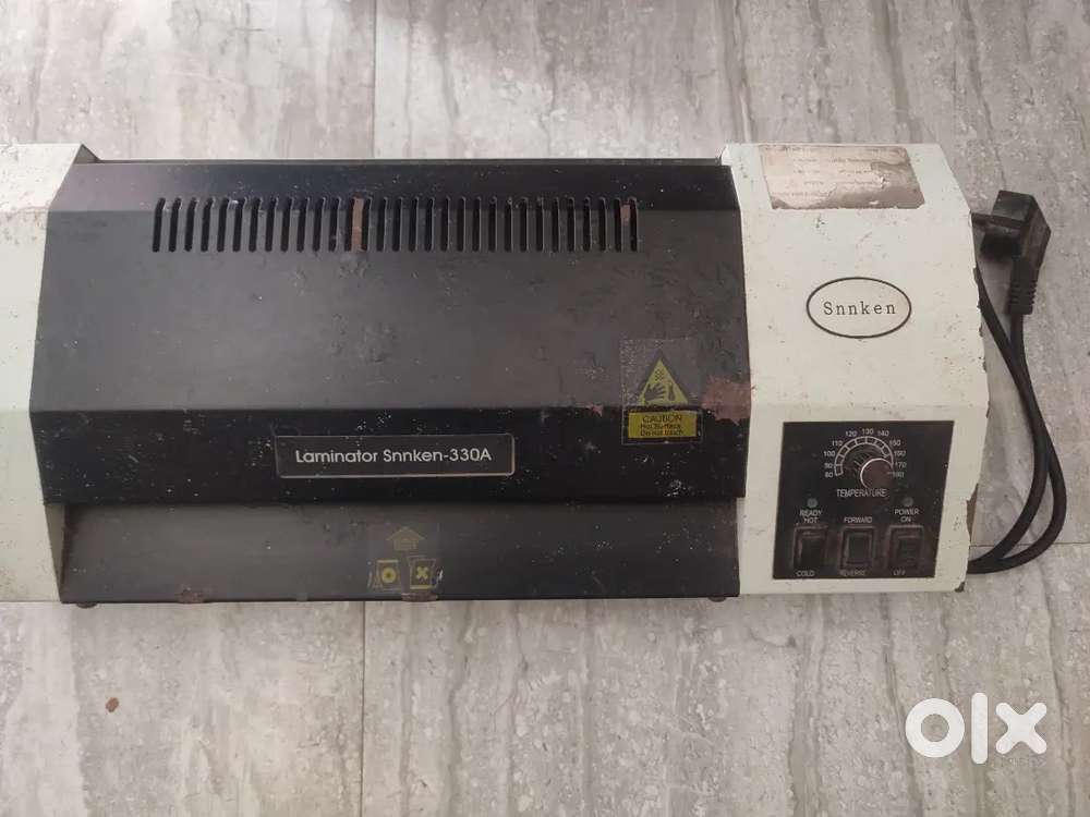 Lamination machine good condition.