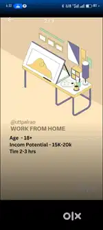 Work from home in social media (part time or full time)
