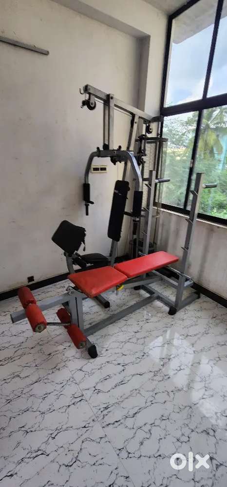 Chest bech press and multi exercise equipment