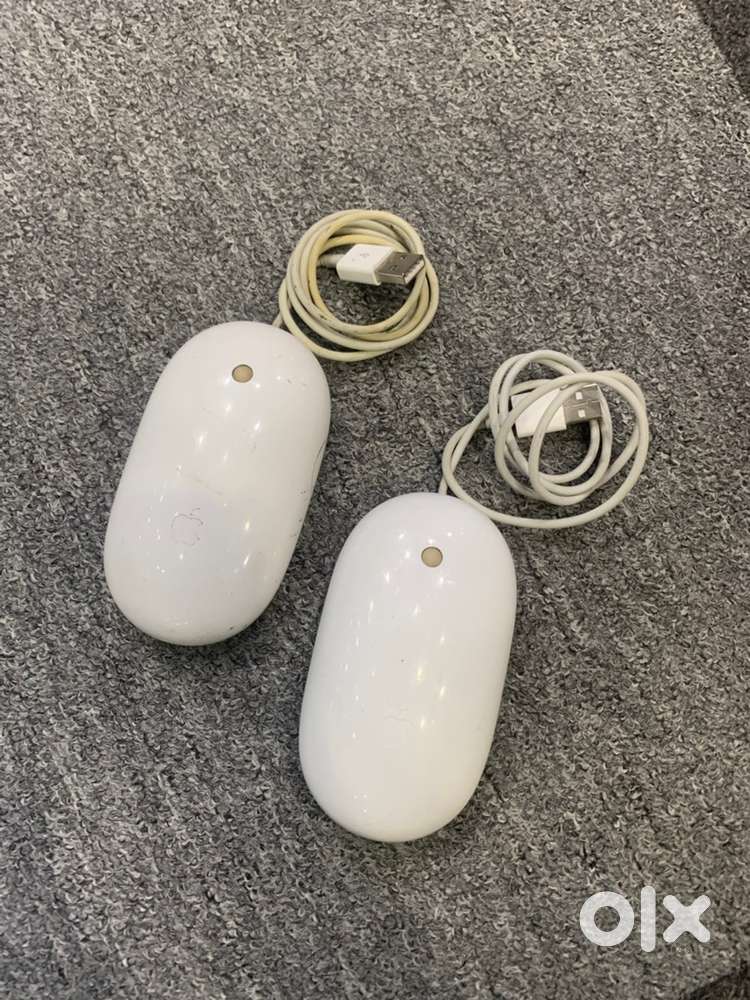 Apple wired mouse / used device / with bill and warranty