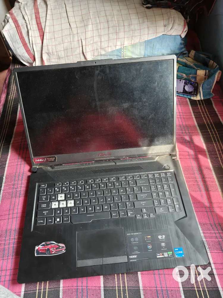 Asus Tuf F17 4GB graphics DD4 16BG ram 512 gb storage i5 procesor