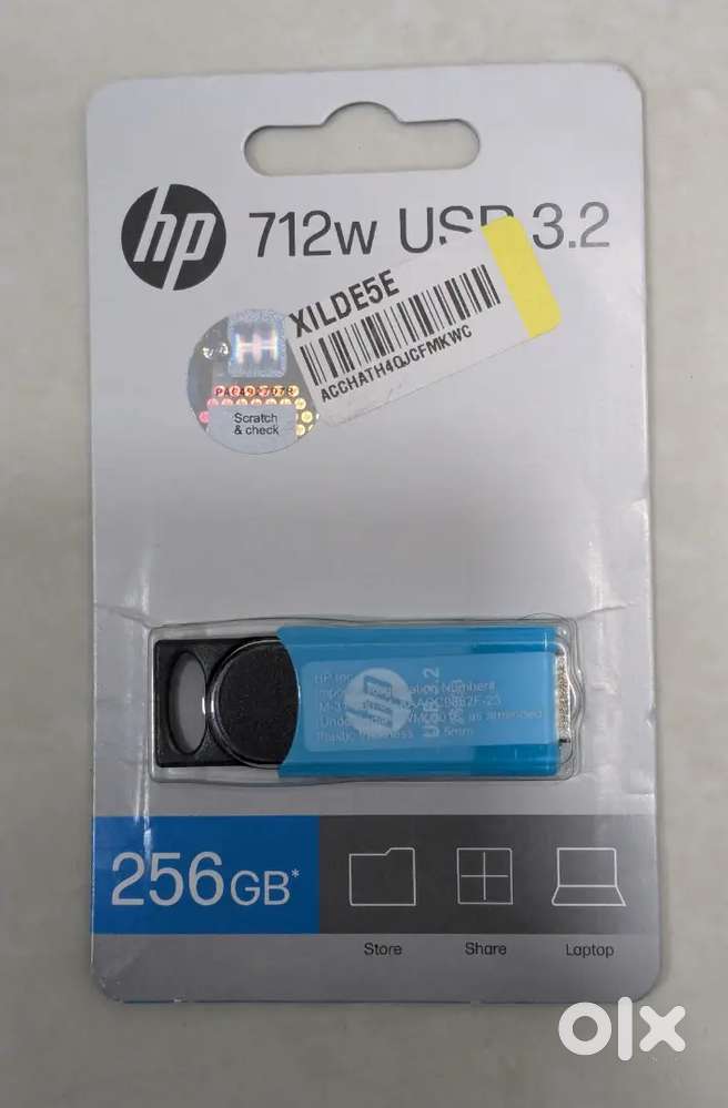 Brand New 256 GB HP Flash Drive