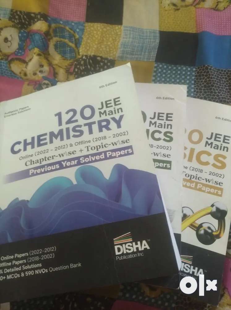 Jee Mains topic and chapter wise books