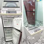 Combo#011 Godrej doubledoor fridge&Whirlpool whitemagic washingmachine