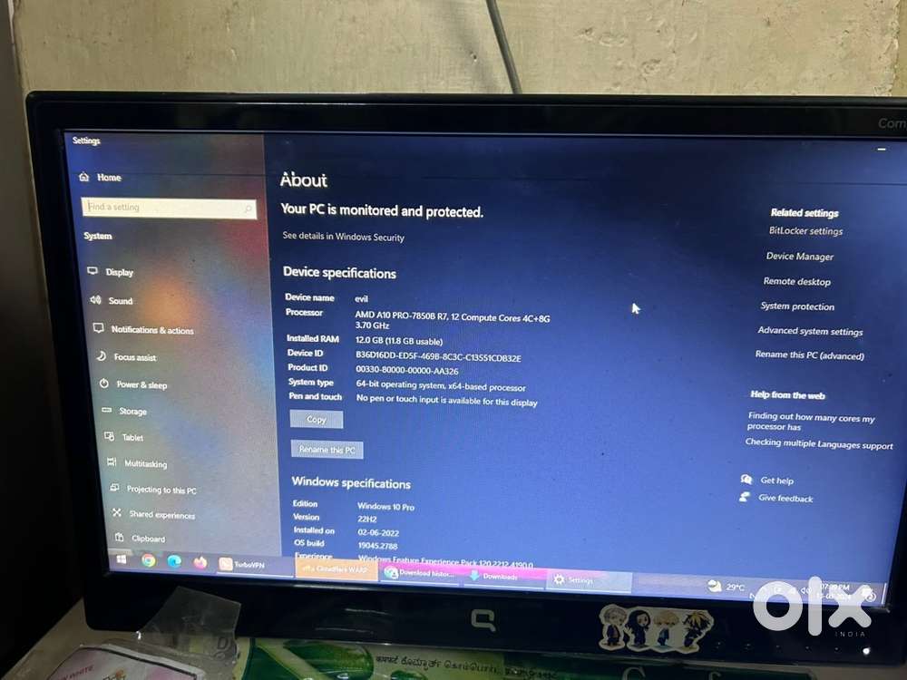 Computer and cpu