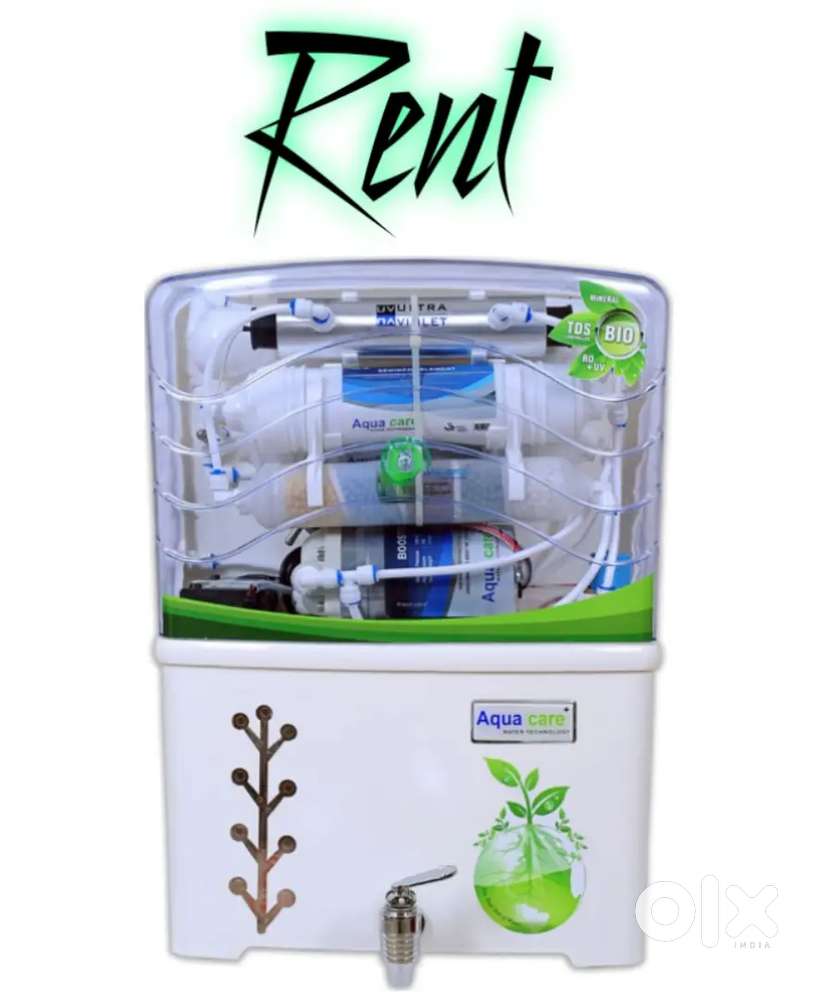 Water purifier available on rent