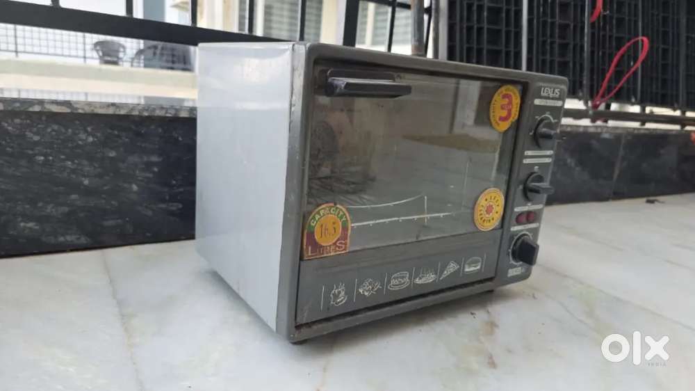Electric and stove oven at 1500
