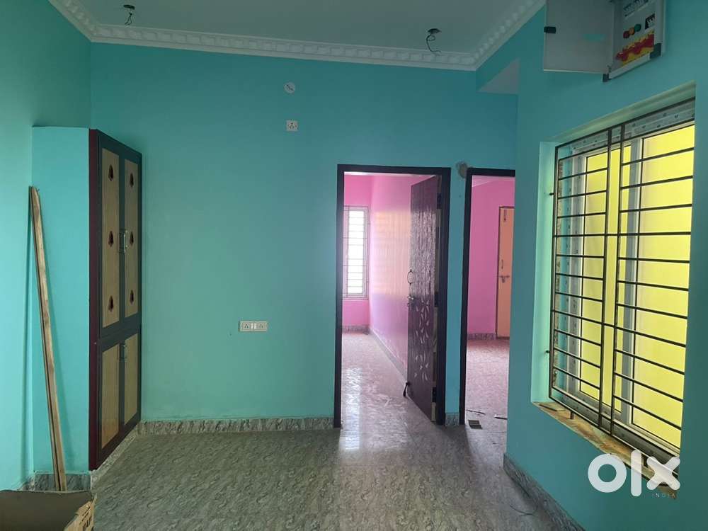 2-BHK for rent with balcony back to new Kallikuppam lake view park