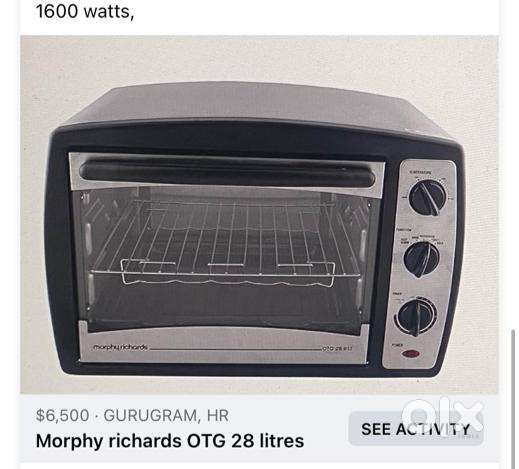 OTG Morphy richards hardly used