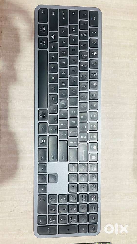 ZEBRONICS K5002MW Slim Wireless Keyboard with in-Built Battery