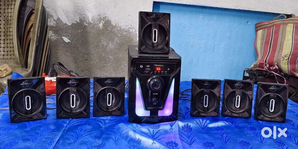 TRONICA 777 60W Blutooth Home Theatre(Black, 7.1 Channel)