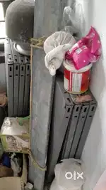 Steel shelf assembly