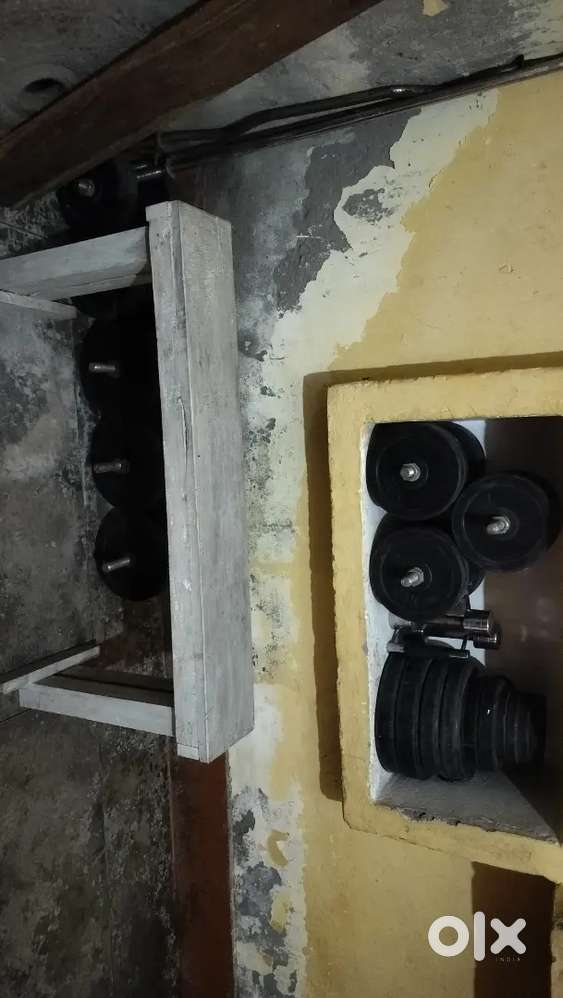 Gym set workout  Village Budhansi harduaganj