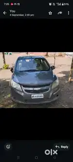 Chevrolet Sail 2013 Diesel 112000 Km car madhey konte kam nahi ok aahe
