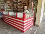 Cosmetic shop with furniture