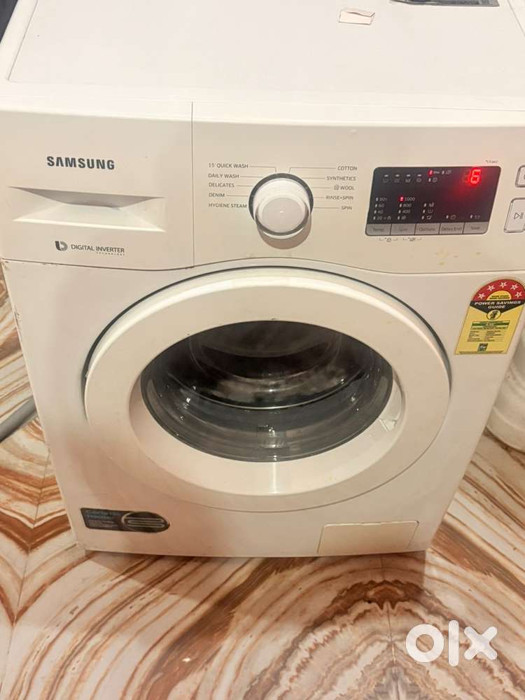 Water capacity 6kg water consumption 9.0kg