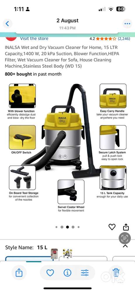 Vacuum Cleaner