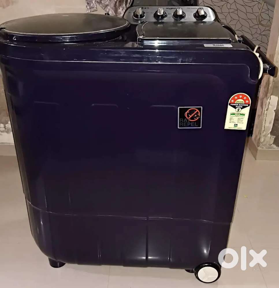 *Whirlpool Semi-Automatic 5-Star Washing Machine  Excellent Condition
