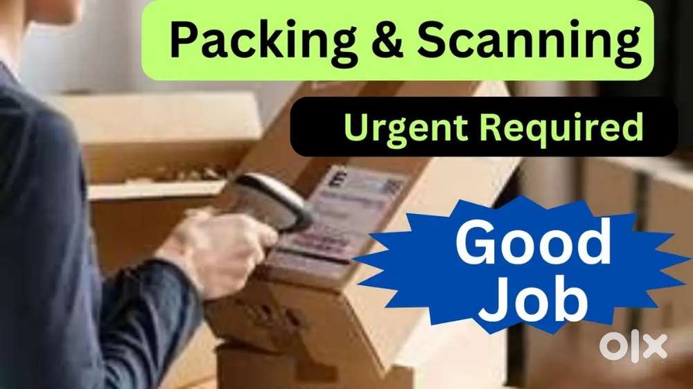Packing scaner job werhouse