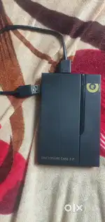 External Harddisk 1TB with 2 years warranty on case