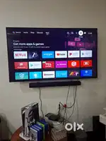 TCL 65 Inch QLED 4K Smart Android TV – Excellent Condition