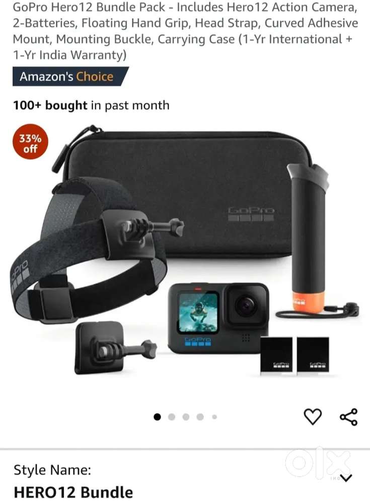GoPro Hero12 Bundle Pack [Brand New]