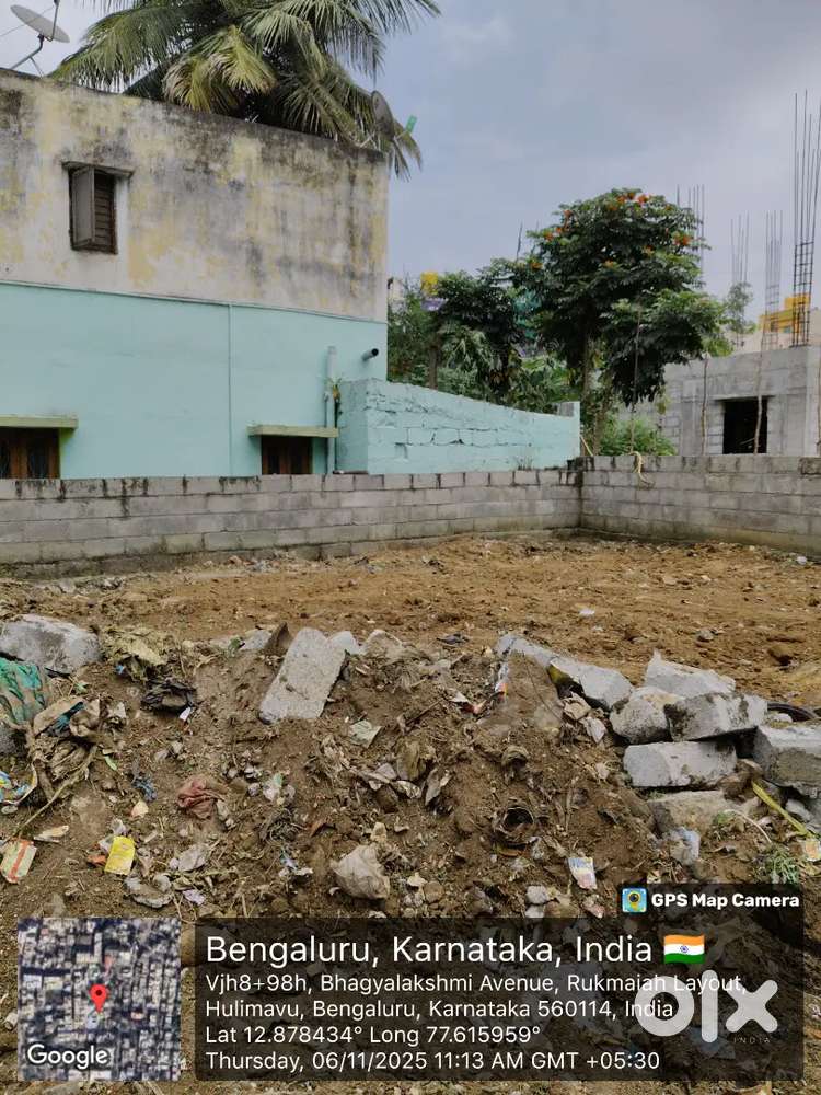 A Khata 806 sqft Site for Sale in Arakere