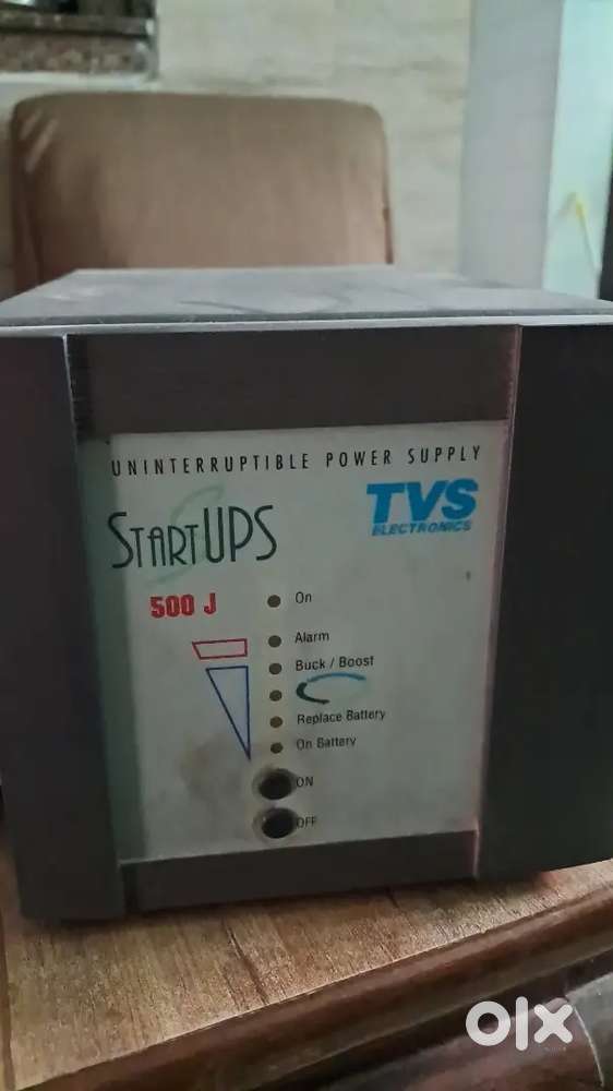 CPU with color Monitor and TVS  UPS