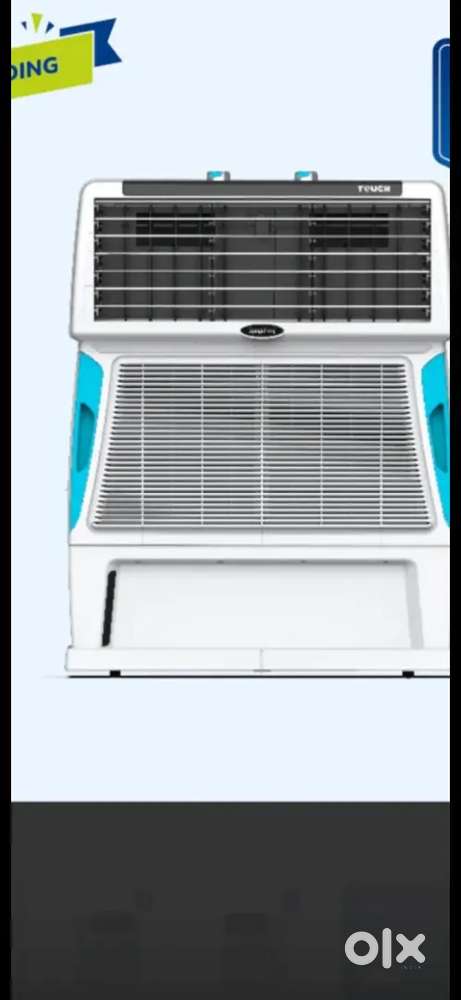 Symphony touch 80 ltr coolar and Luminous inverter battery 1 year old