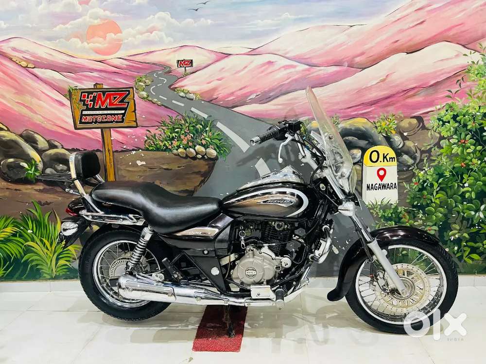 BAJAJ AVENGER CRUISE 220CC DISC BRAKE ABS BS4 BLACK COLOUR MODEL 2019