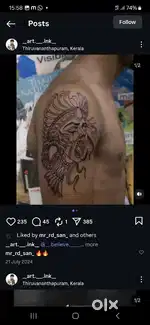 Tatto printing servive