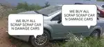 We buy all scrap car n parking problem cars n unused cars