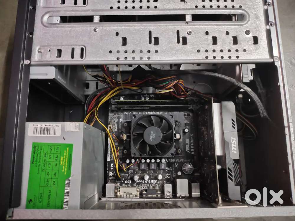 COMPUTER MOTHERBOARD PROCESSOR AND CPU FAN