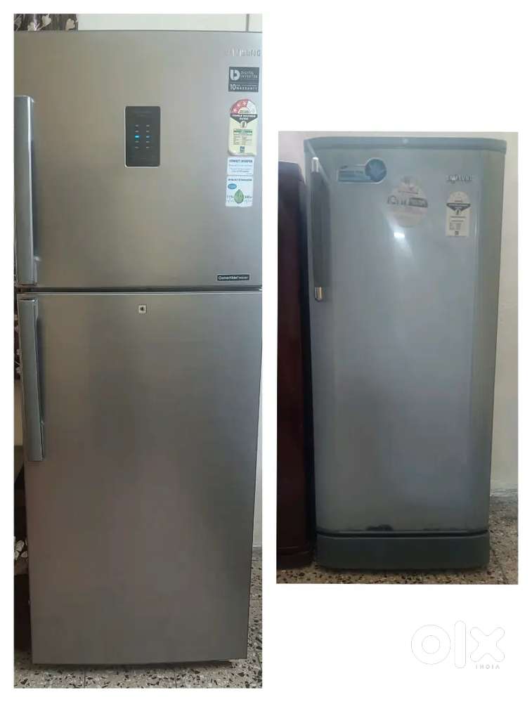 Samsung 321Ltr Convertible Freezer & Samsung 180Ltr Single Door