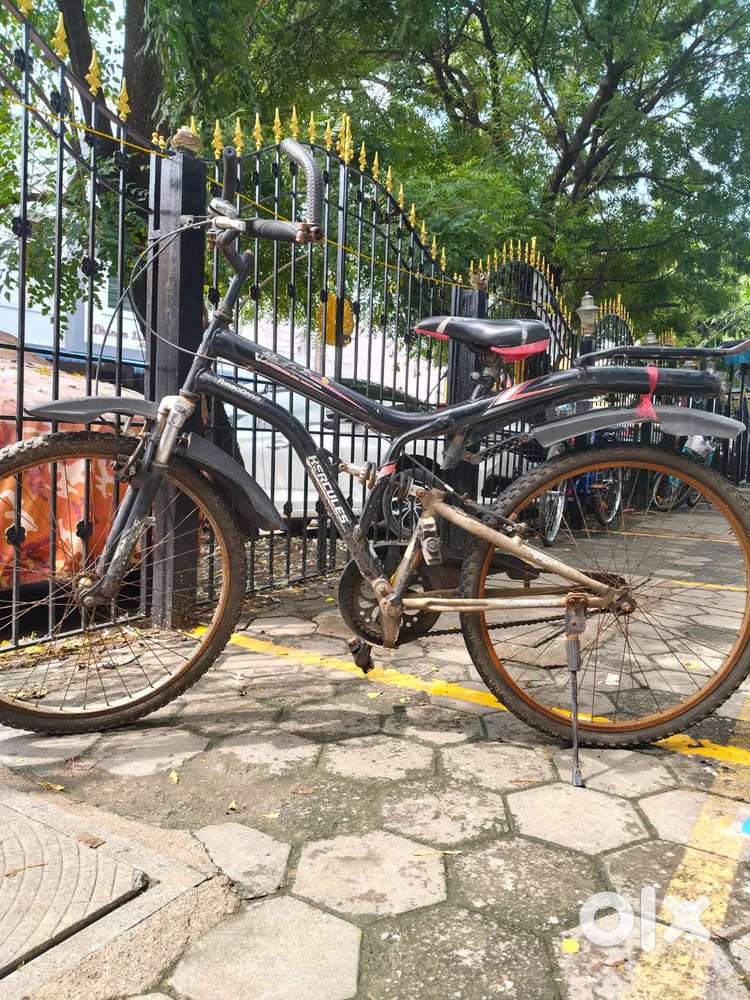 Hercules gearless black cycle for all age