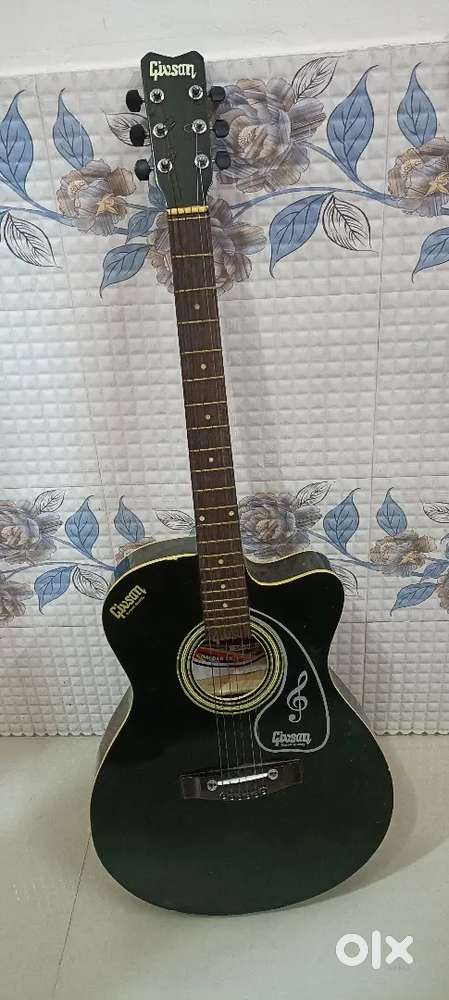 Guitar In Black Colour