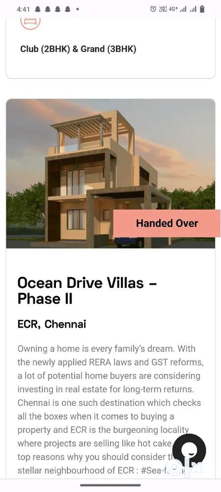 Duplex villa