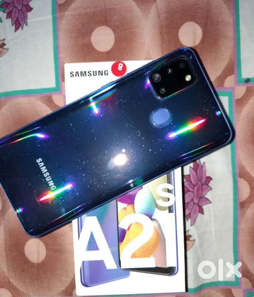 Samsung Galaxy A21s(4/64Gb) good condition phone (blue colour)