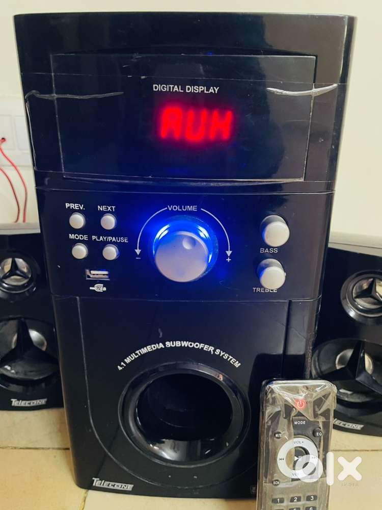 Home Theater 4.1 Multimedia Subwoofer Speaker Original TELECONE brand