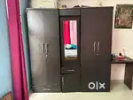 Four door wardrobe and dressing table