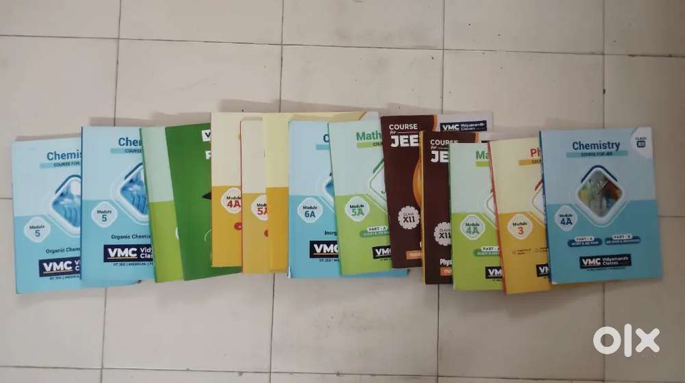 VMC class 11-12 full IIT JEE bookset (workbooks and module)