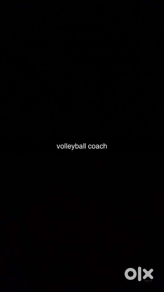 Volleyball  coach