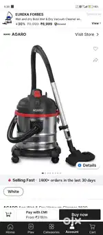 Vacuum cleaner at just 4800